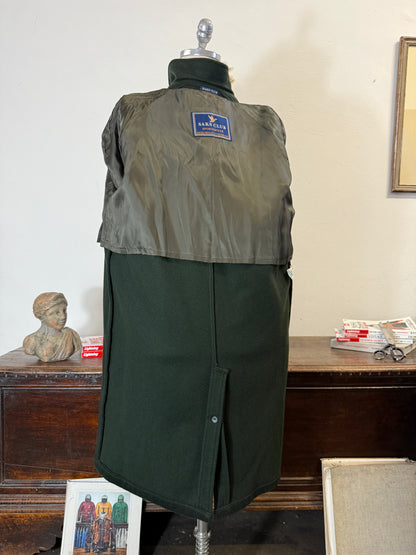 Vintage Green Wool Coat “L/XL”
