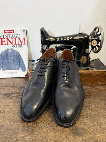 Used Church’s Men’s Black Leather Oxford Shoes – Made in England – UK Size 9