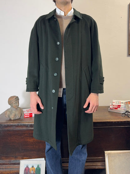 Vintage Green Wool Coat “L/XL”