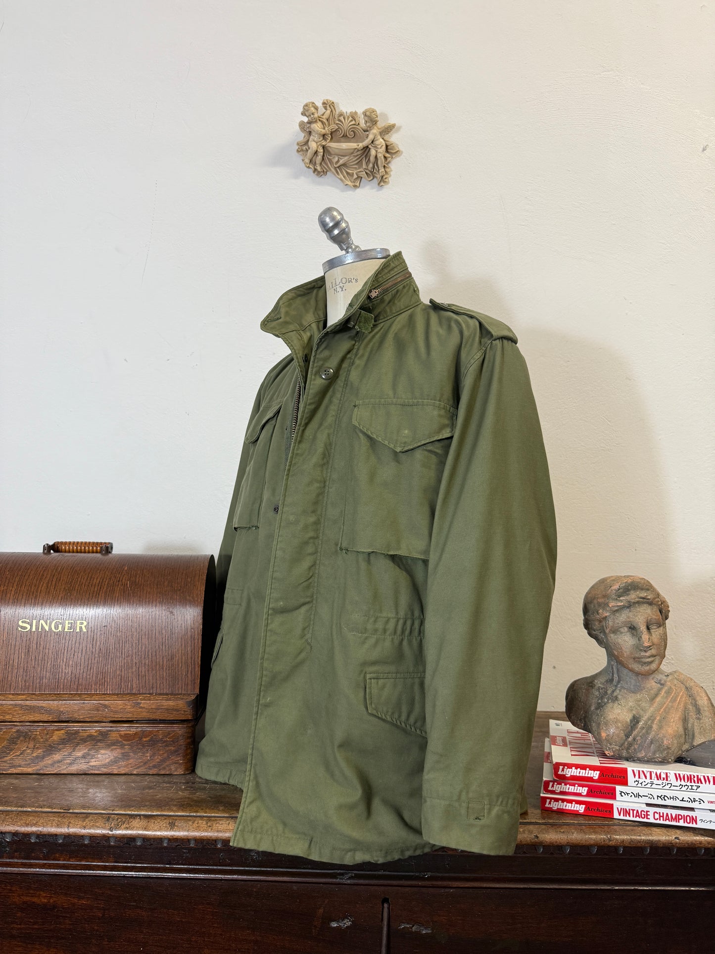 Vintage Field Jacket M65 Us Army Third Pattern “L”