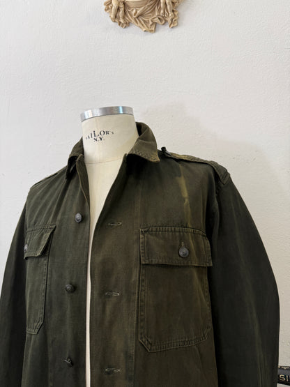 Vintage 80’s Faded Hungarian Army Shirt “L”
