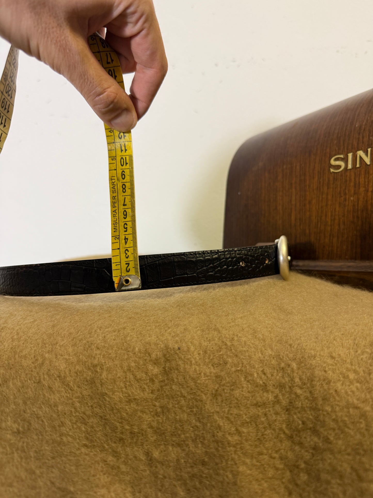 Brown Leather Belt - Mancini 1979 x Mister Archive®