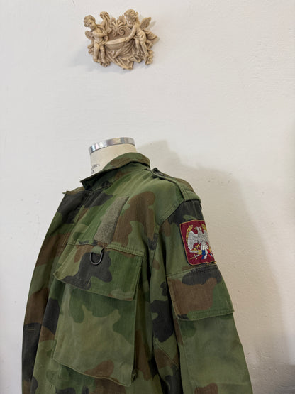 Vintage 90’s Serbian Army Jacket “M/L”
