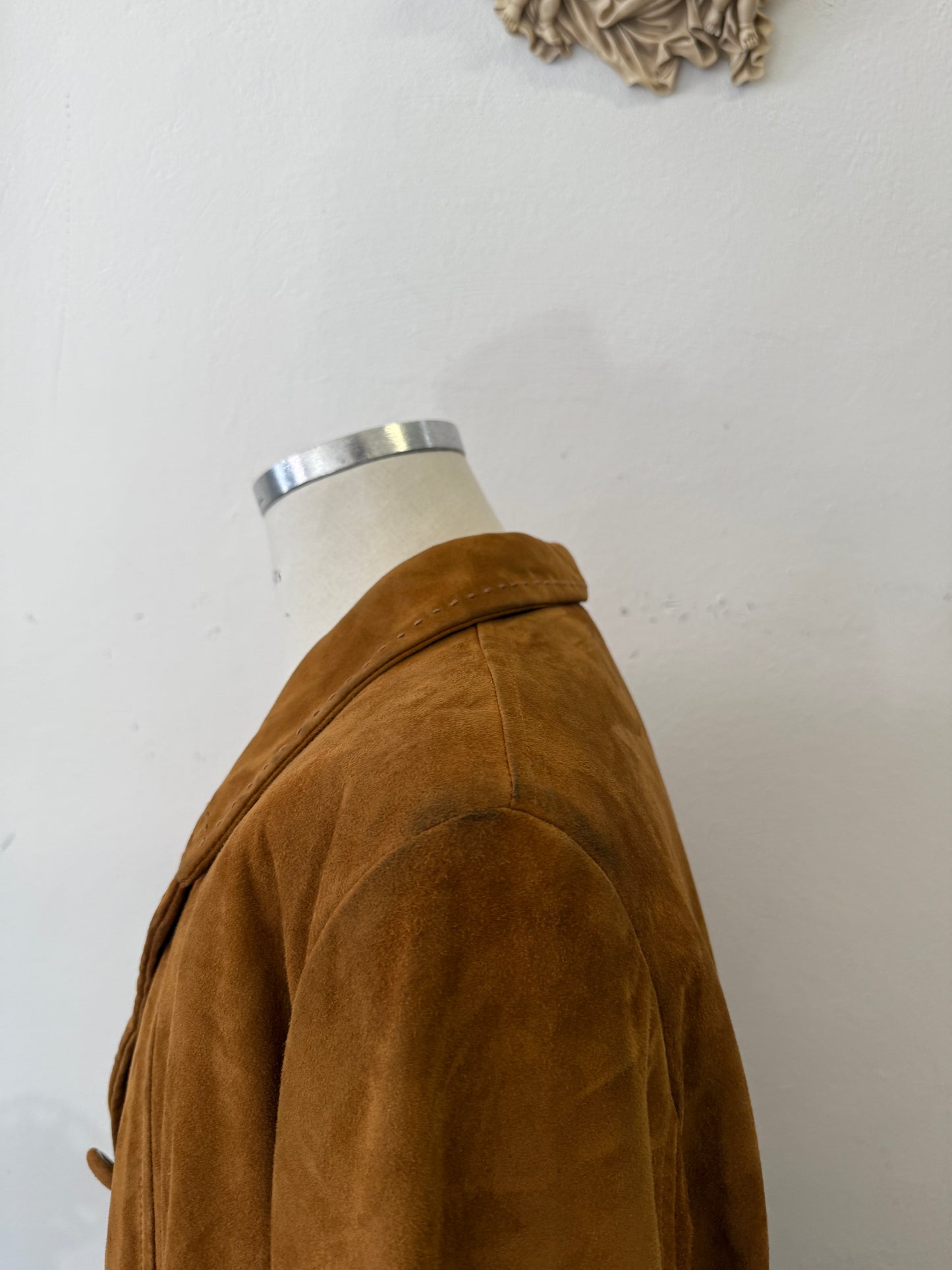Vintage Woman Suede Jacket “M/L”