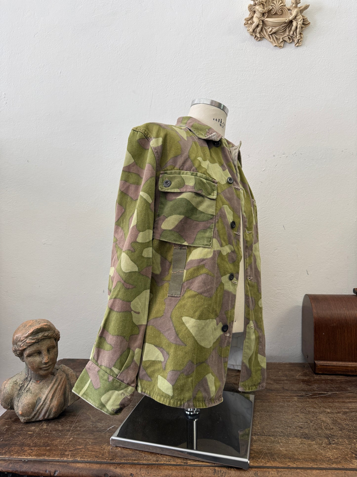 Vintage 60’s Rare Finnish Camo Jacket “L/XL”