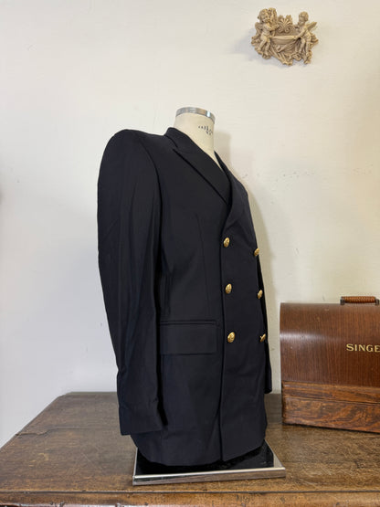 Vintage Double-Breasted Guardia di Finanza Jacket “M”