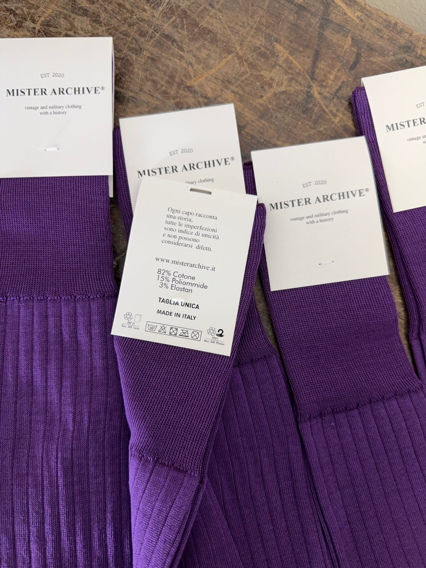 Purple Sock - Mister Archive®