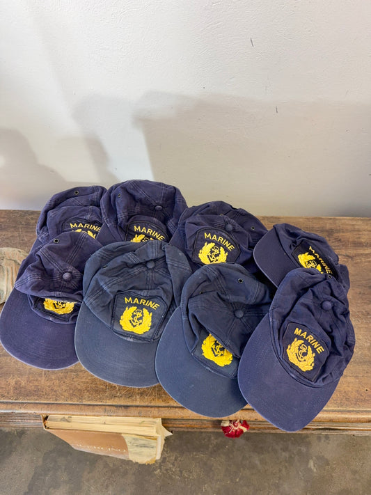 Vintage German Navy Hat “56,57, 64 cm”