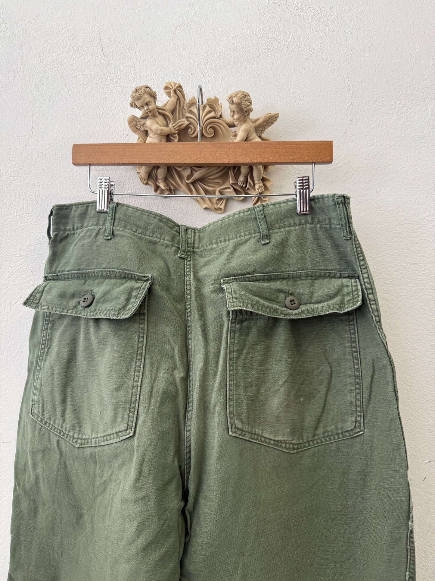 Vintage Og 107 Us Army Fatigue Pants “W33”