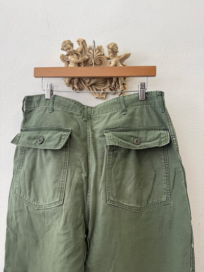 Vintage Og 107 Us Army Fatigue Pants “W33”
