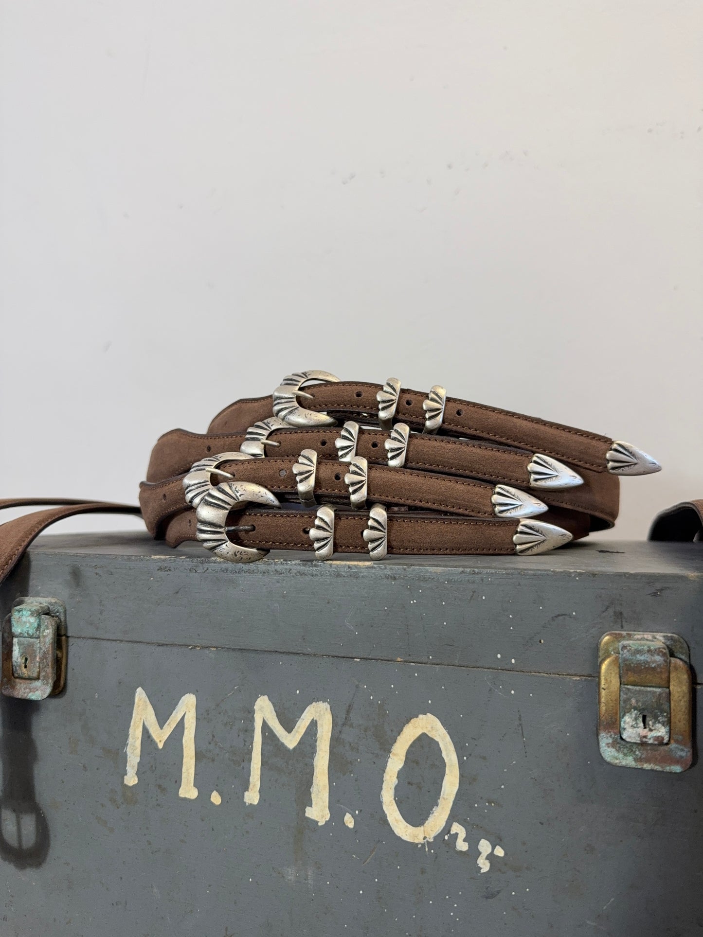 Western Suede Belt