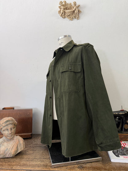 Vintage 80’s Faded Hungarian Army Shirt “L”