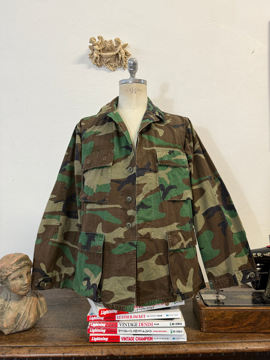 Vintage Woodland Jacket Rip StopUs Army “L”
