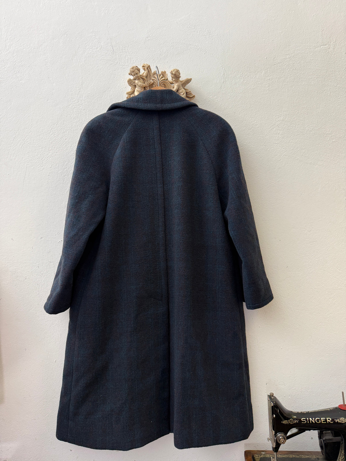 Vintage 80’s Raglan Woman Coat “M/L”