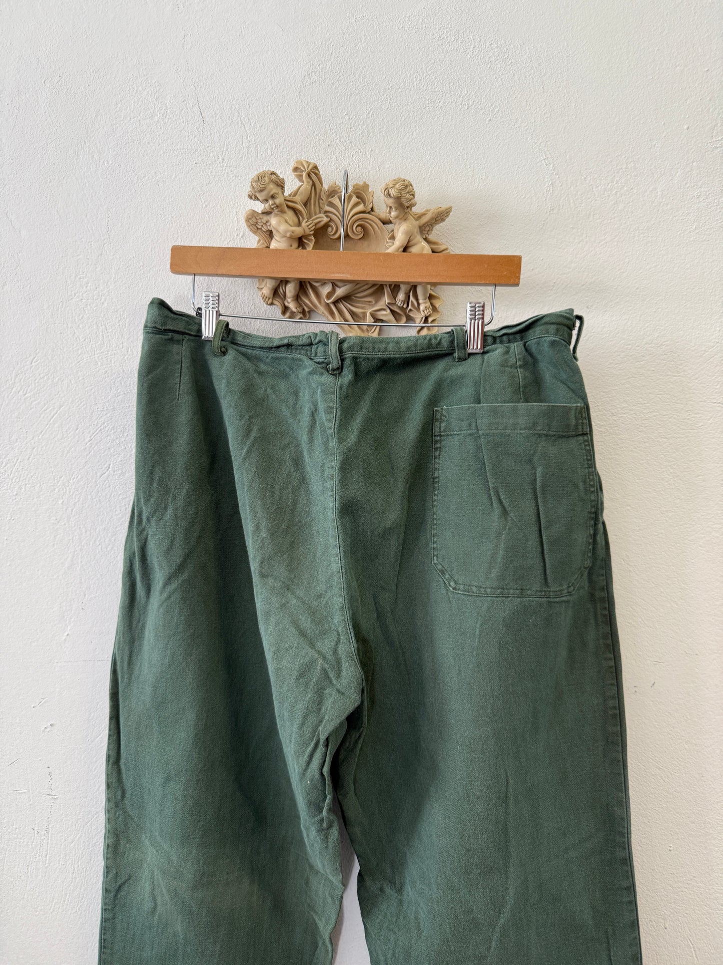 Vintage Swedish Army Fatigue Pants “W35”