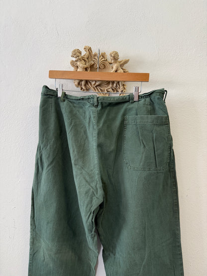 Vintage Swedish Army Fatigue Pants “W35”