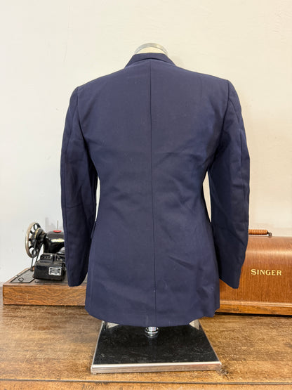 Vintage 00’s Italian Navy Double Breasted Jacket “S”