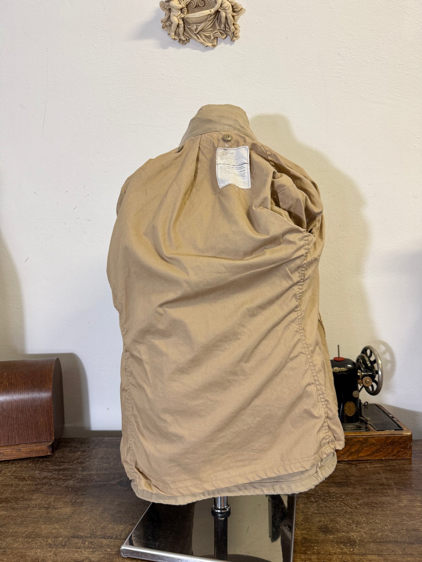 Vintage Khaki Field Jacket M65 Us Army  “M”