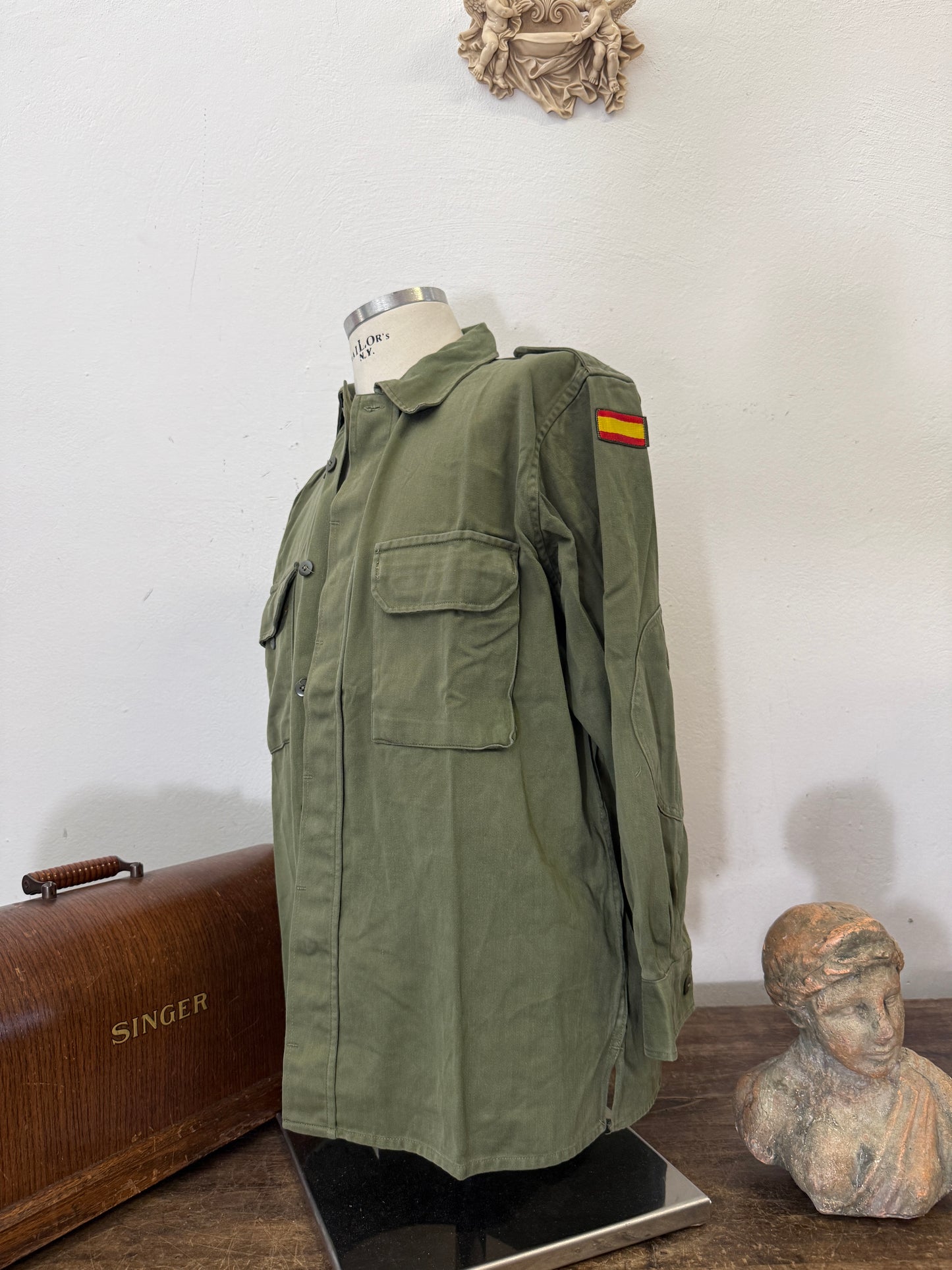 Vintage Spanish Army Shirt “M”