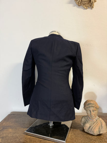 Vintage 80’s Double-Breasted Italian Financial Police Jacket “S”