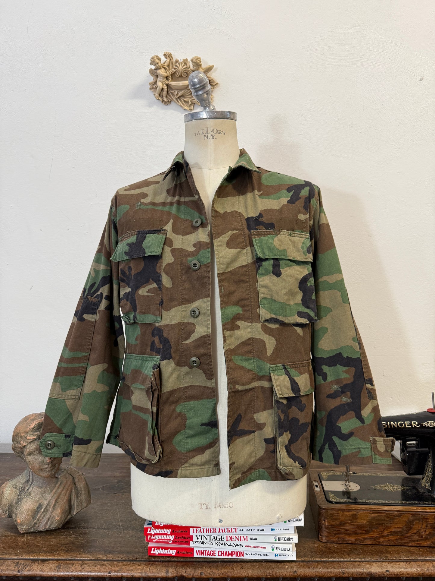 Vintage Woodland Jacket Us Army “S”