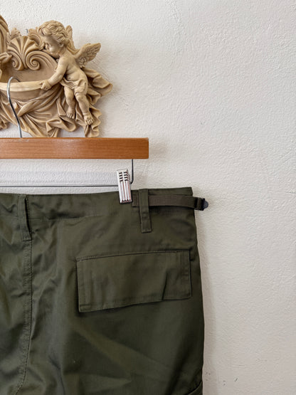 Military Green Cargo Short