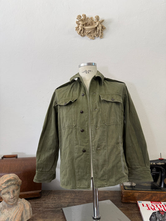 Vintage 80’s Faded Hungarian Army Shirt “XS”