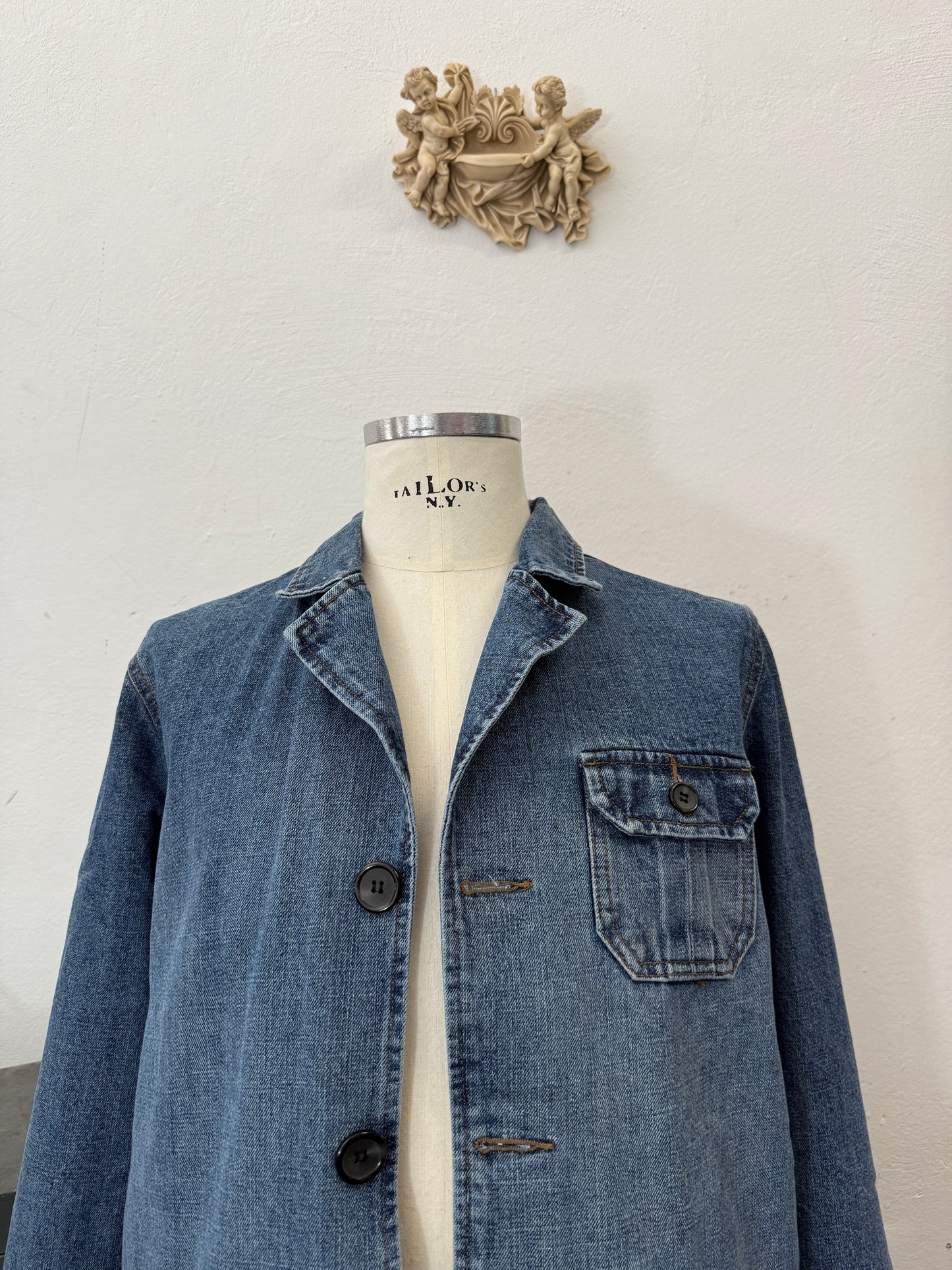 Vintage Denim Work Jacket “L”