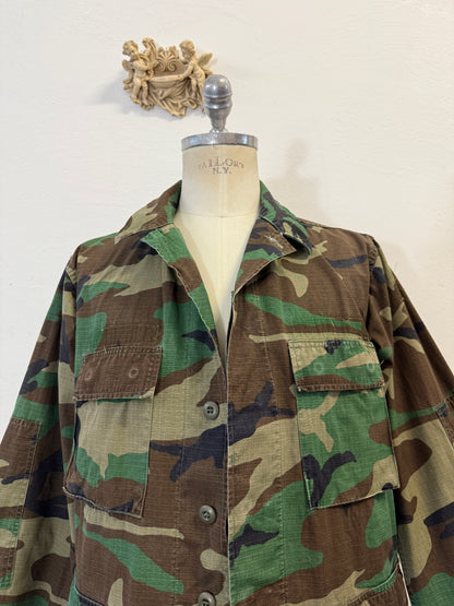Vintage Woodland Jacket Rip StopUs Army “L”