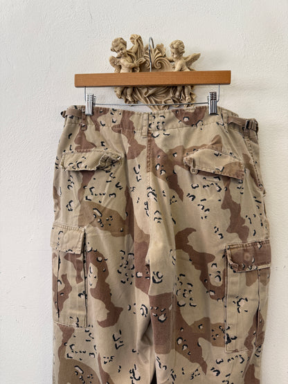 Vintage Desert Chocolate Cargo Pants Us Army “W36”