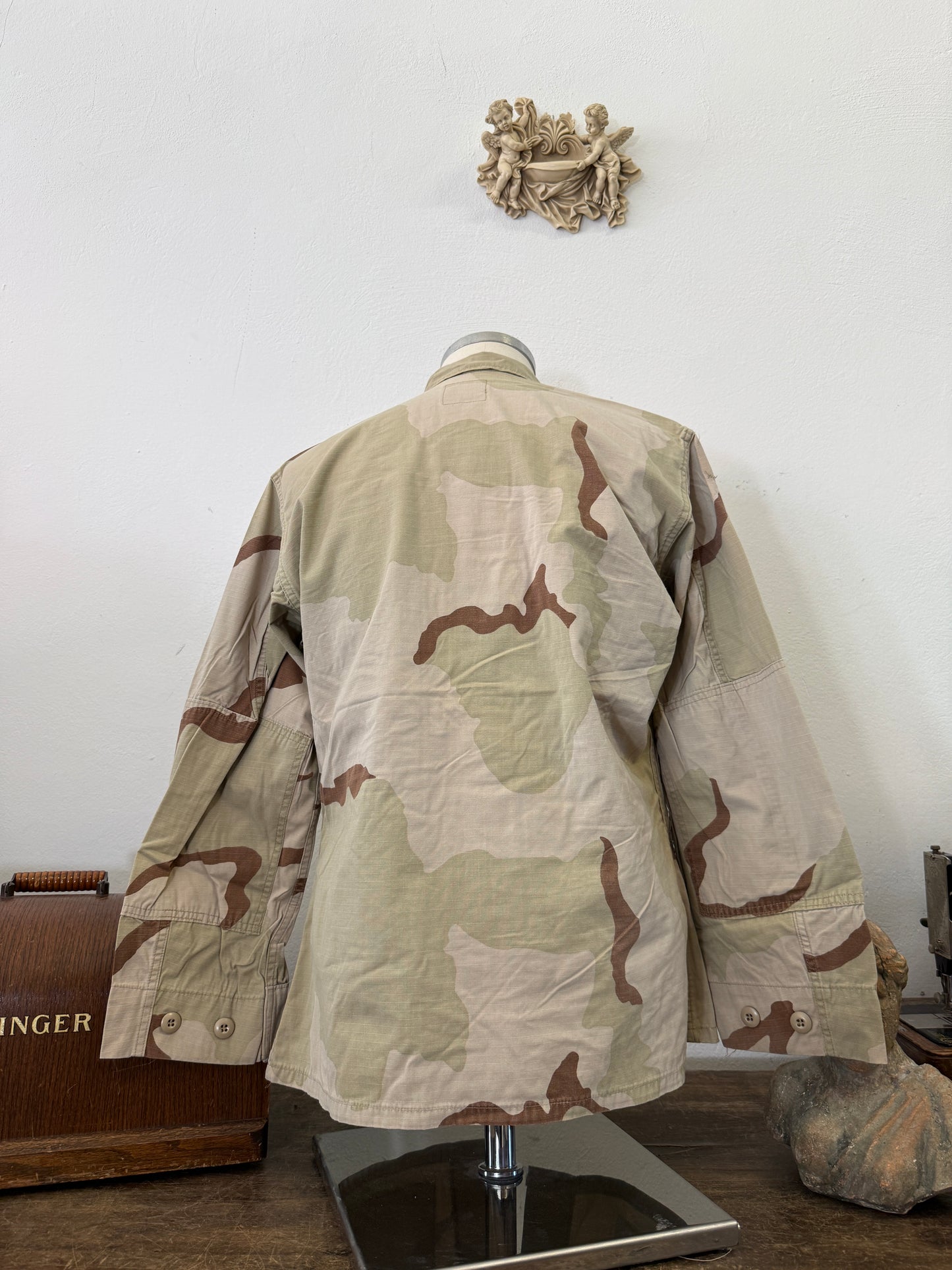 Vintage BDU Camo Jacket Ripstop US Army “M”