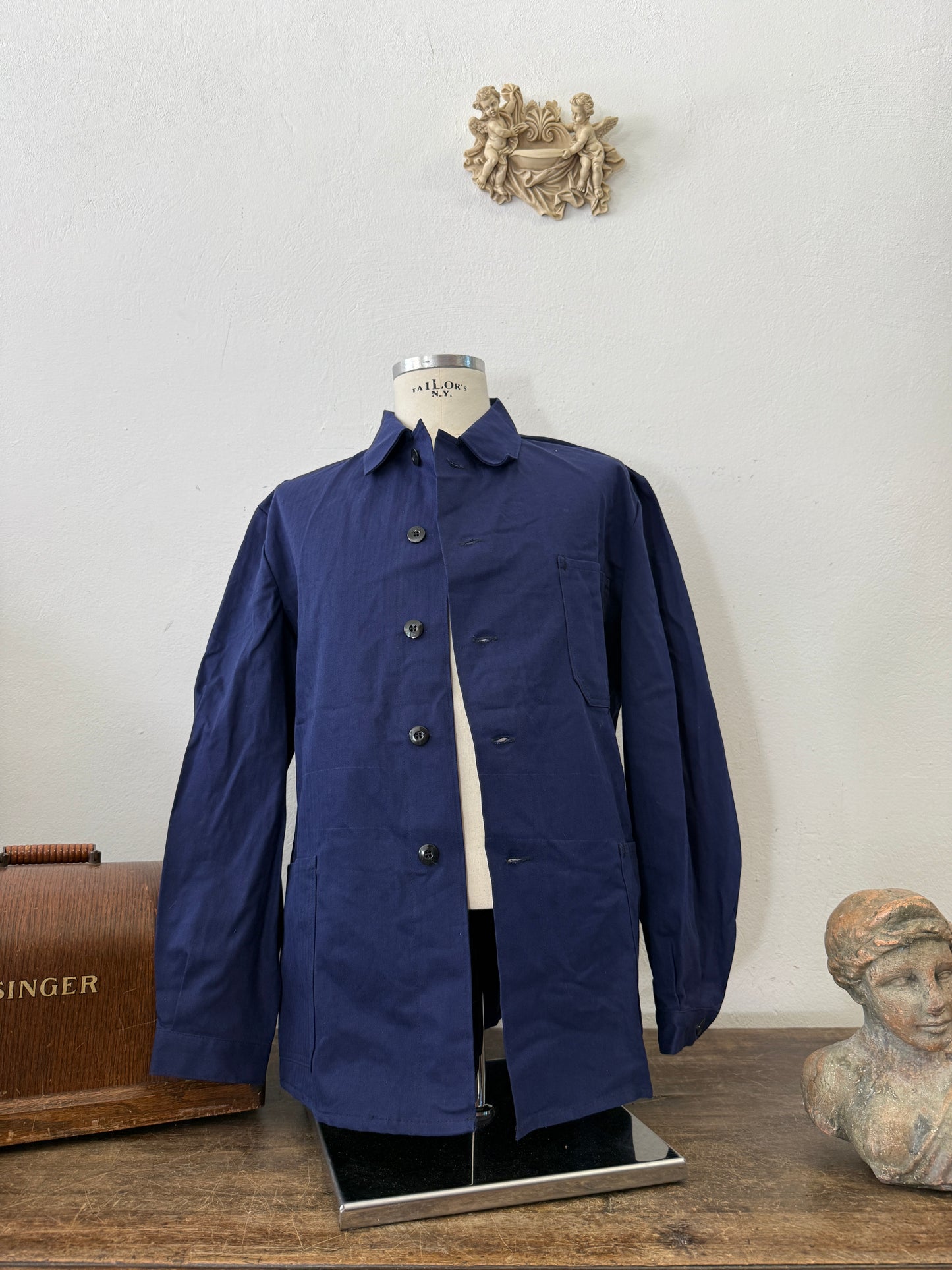 Vintage 90’s German Army Work Jacket HBT “L”