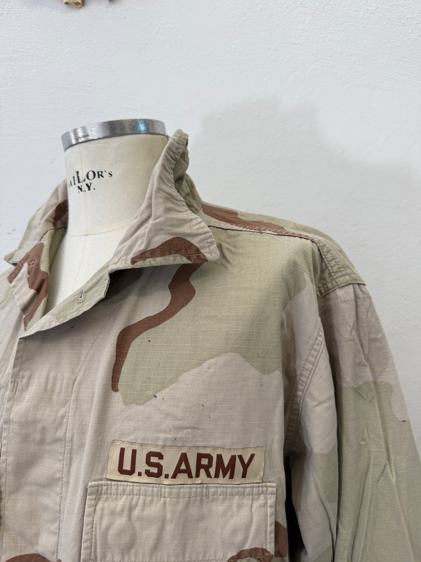 Vintage BDU Camo Jacket Ripstop US Army – XL