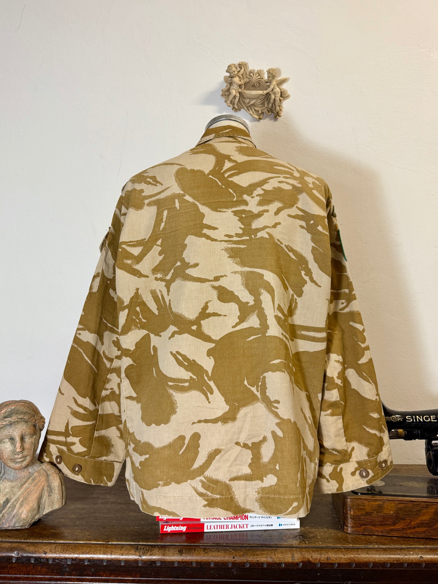 Vintage British Army Camo Jacket “L”