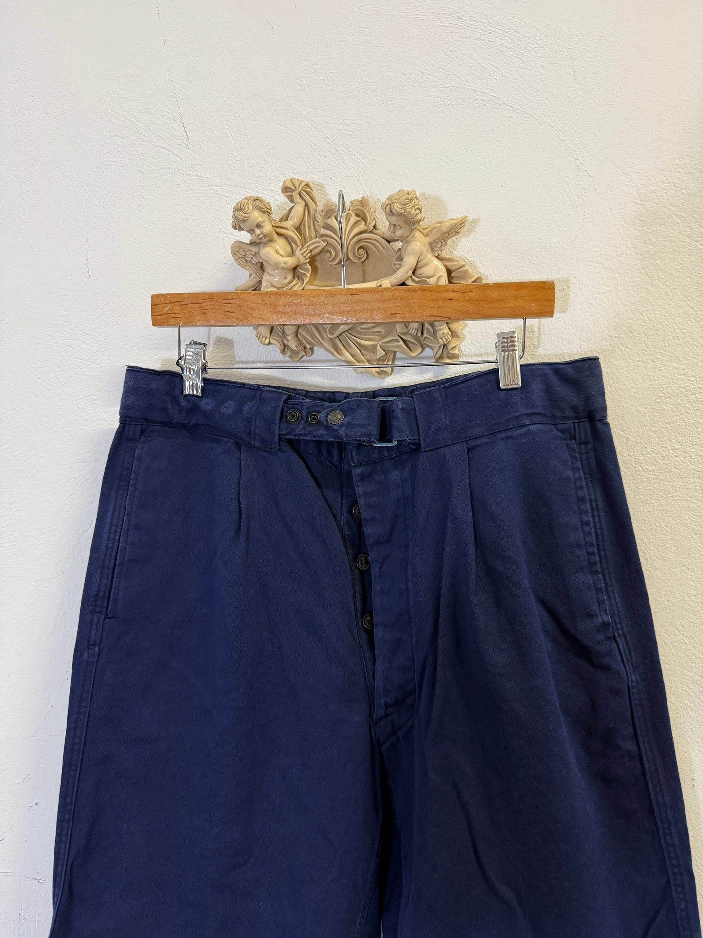 Vintage 80’s Italian Navy Pants “W34”