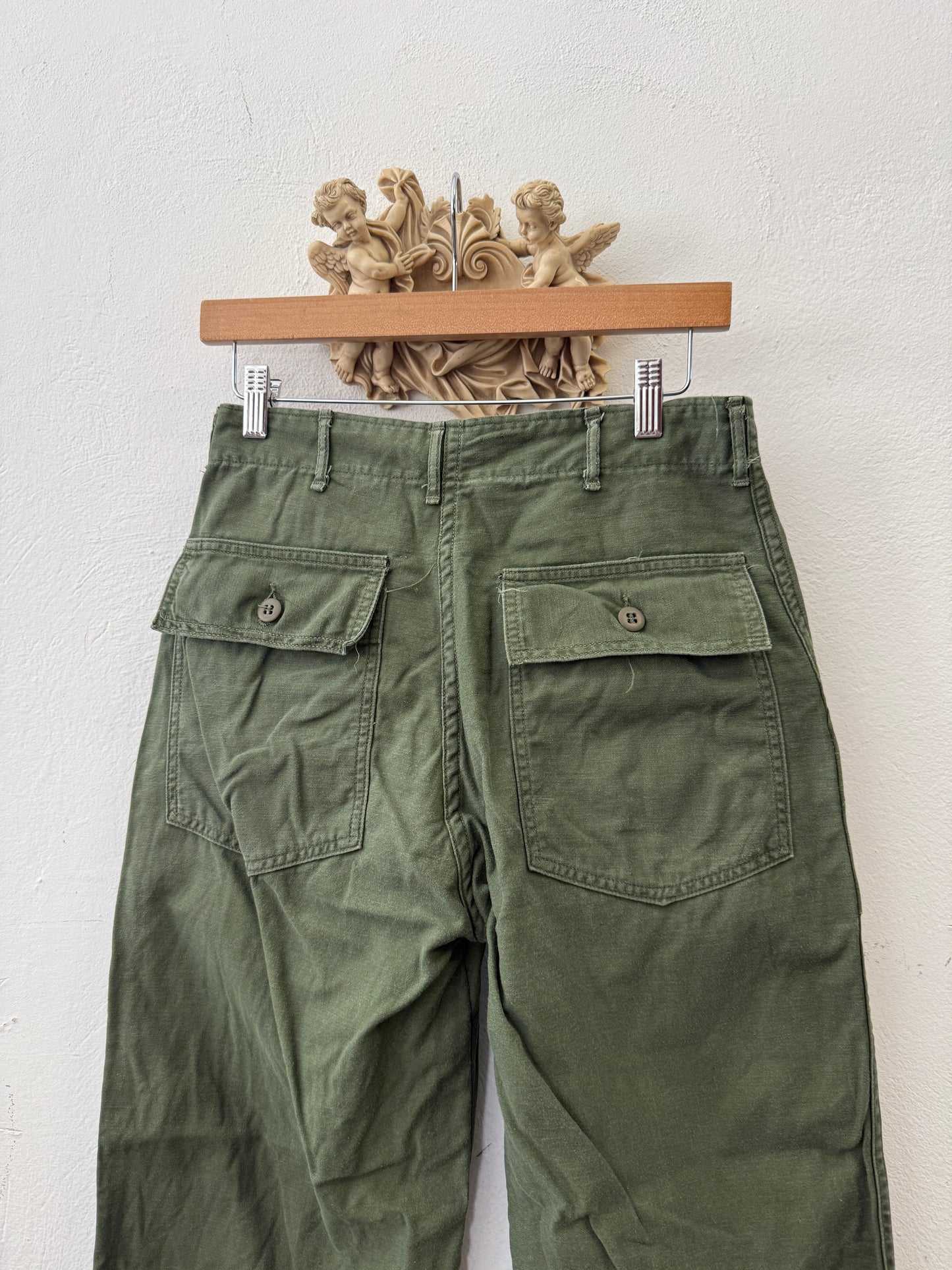 Vintage Og 107 Us Army Fatigue Pants “W27”