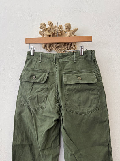 Vintage Og 107 Us Army Fatigue Pants “W27”