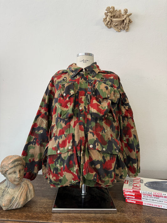 Vintage Swiss Army Camo Jacket M70 “L”