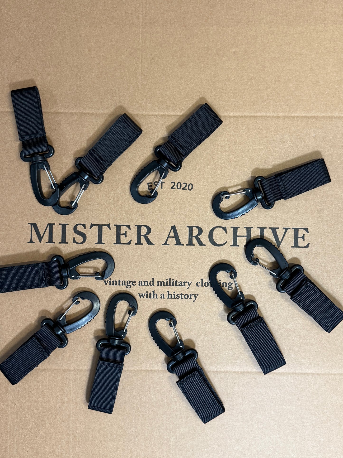 Tactical Carabiners With Nylon Strap