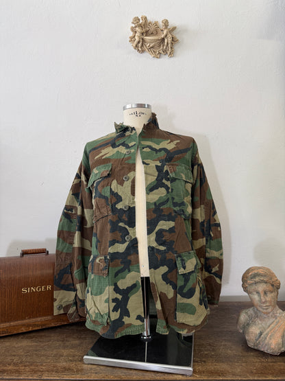 Vintage Ripstop Woodland Us Army Jacket “M/L”