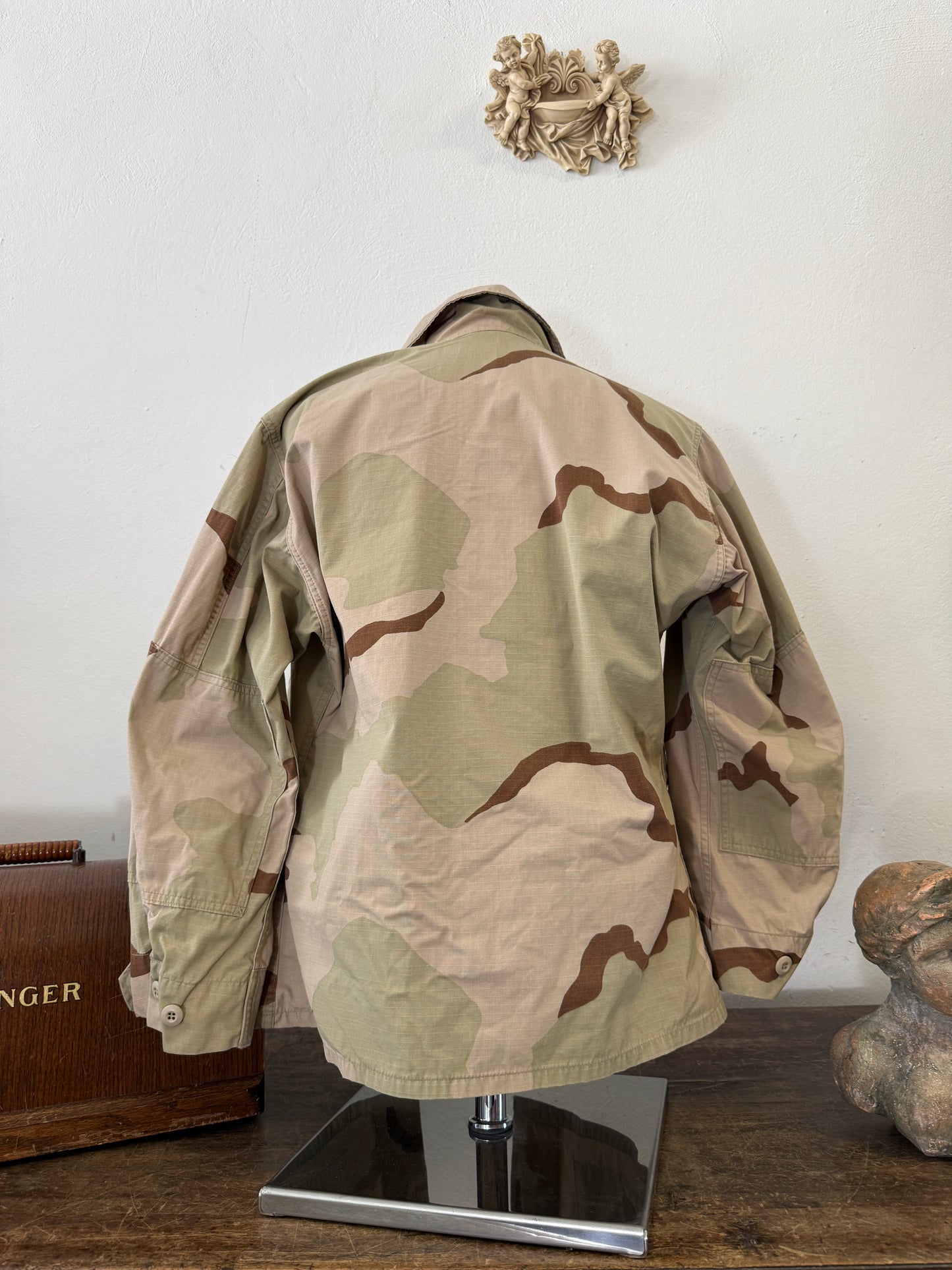 Vintage BDU Camo Jacket Ripstop US Army “M”