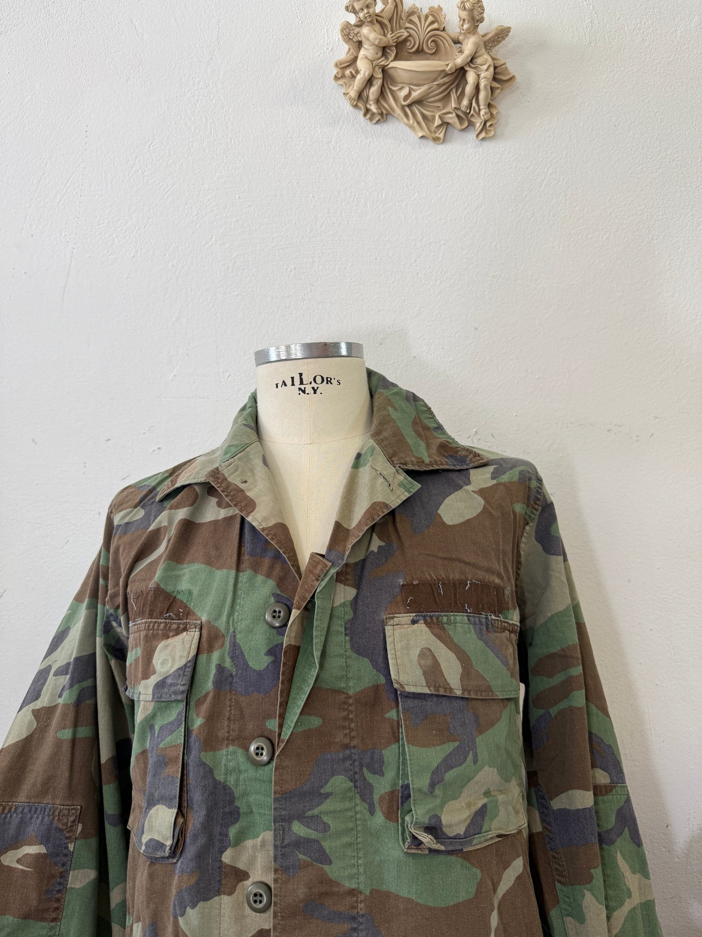 Vintage Ripstop Woodland Us Army Jacket “L”
