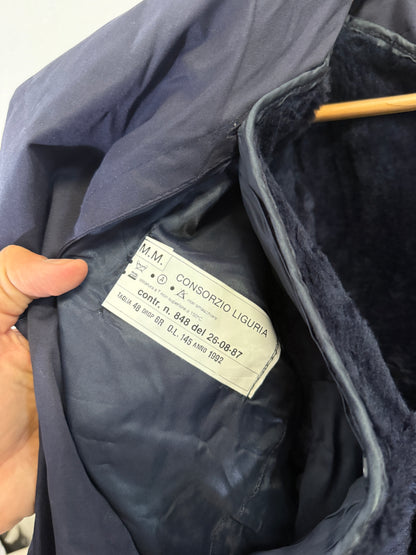 Vintage 90’s Italian Navy Coat “M”