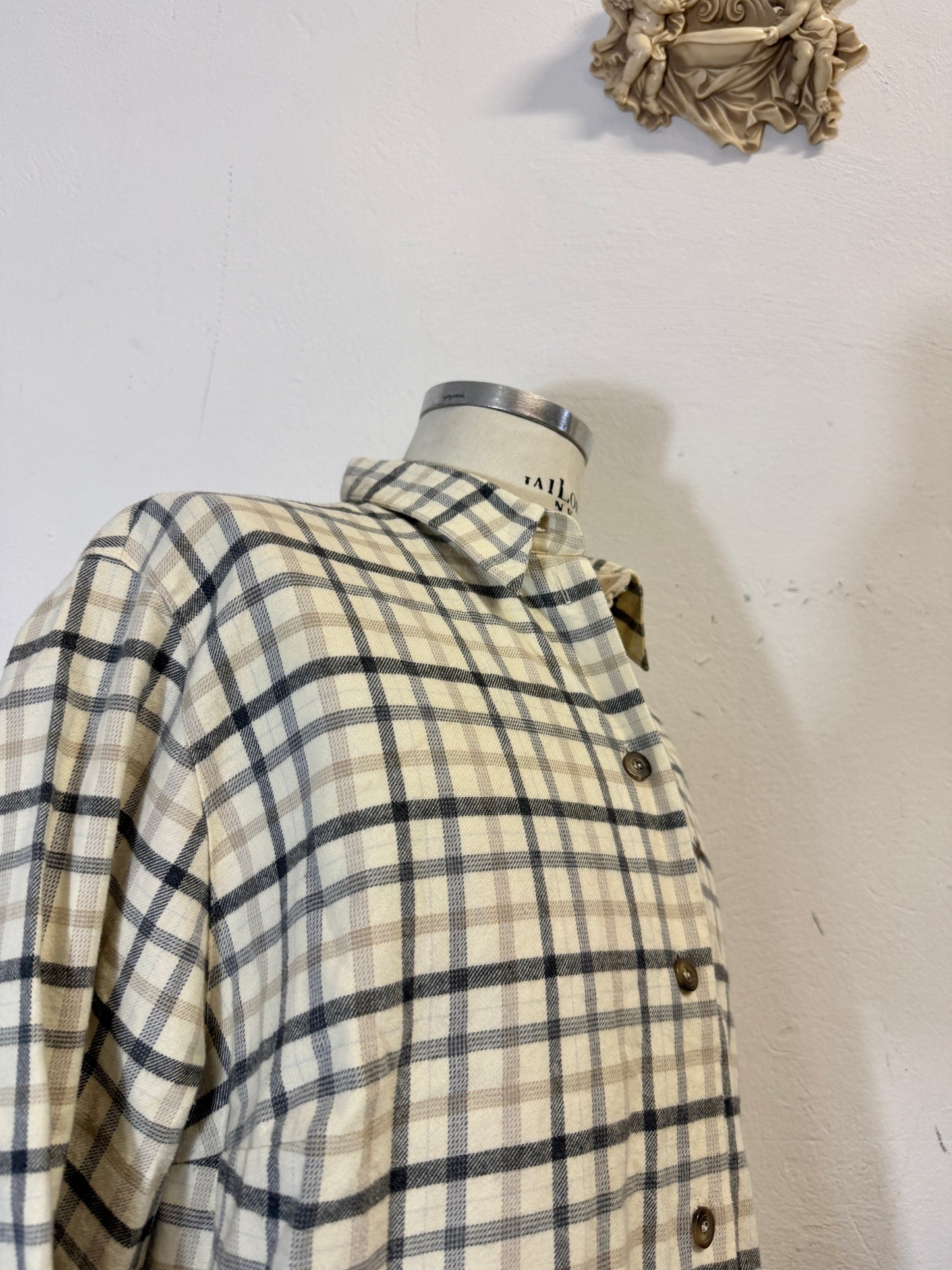 Vintage Woman Flannel Shirt “XL”