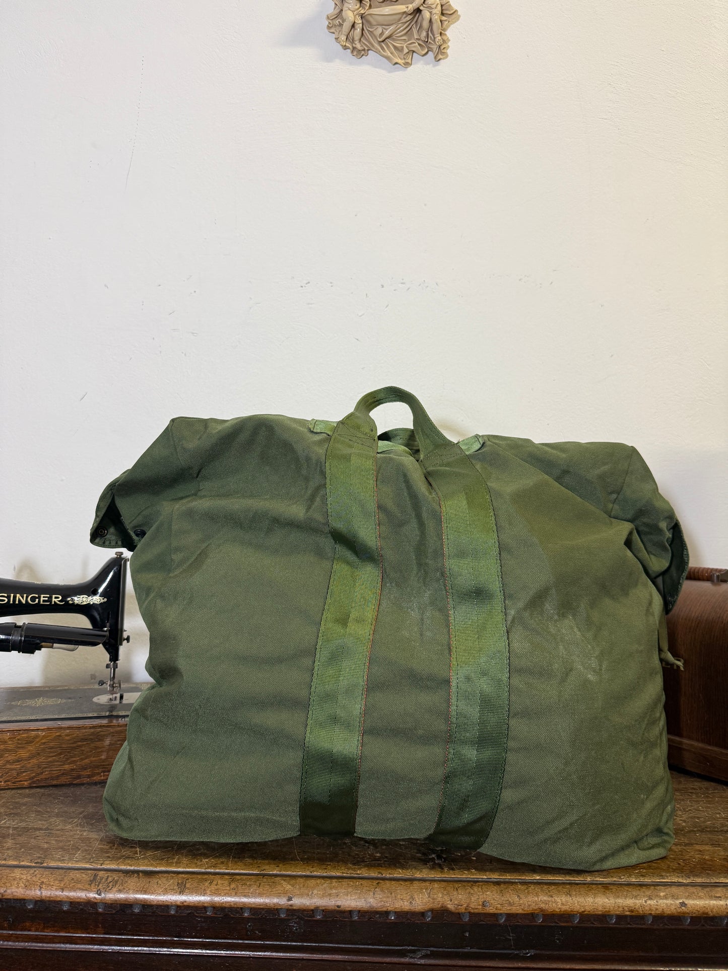 Vintage Nylon Us Flyers Kit Bag