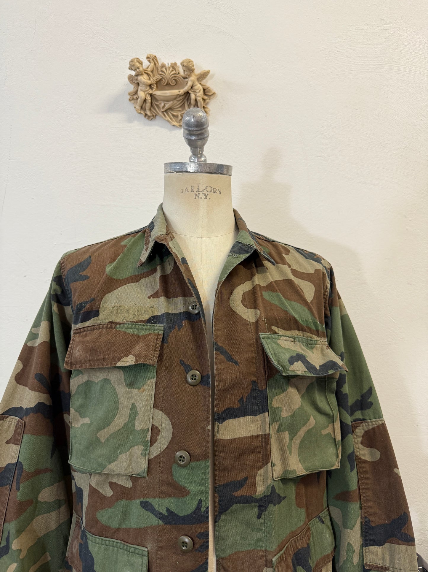 Vintage Woodland Jacket Us Army “M”