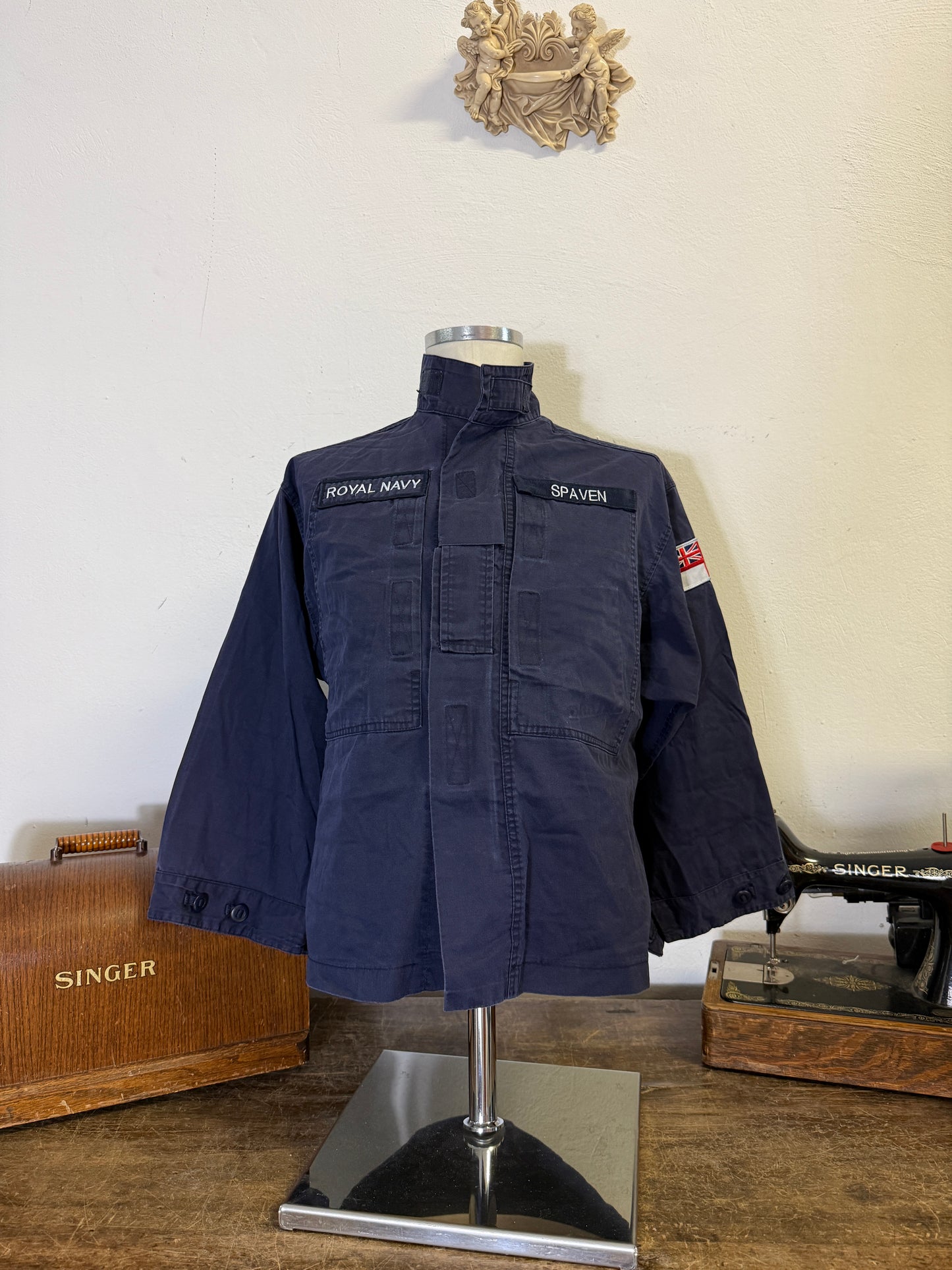 Vintage British Royal Navy Jacket “XS/S”