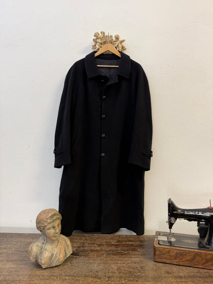 Vintage 90’s Loden Coat - Blue Navy “L/XL”