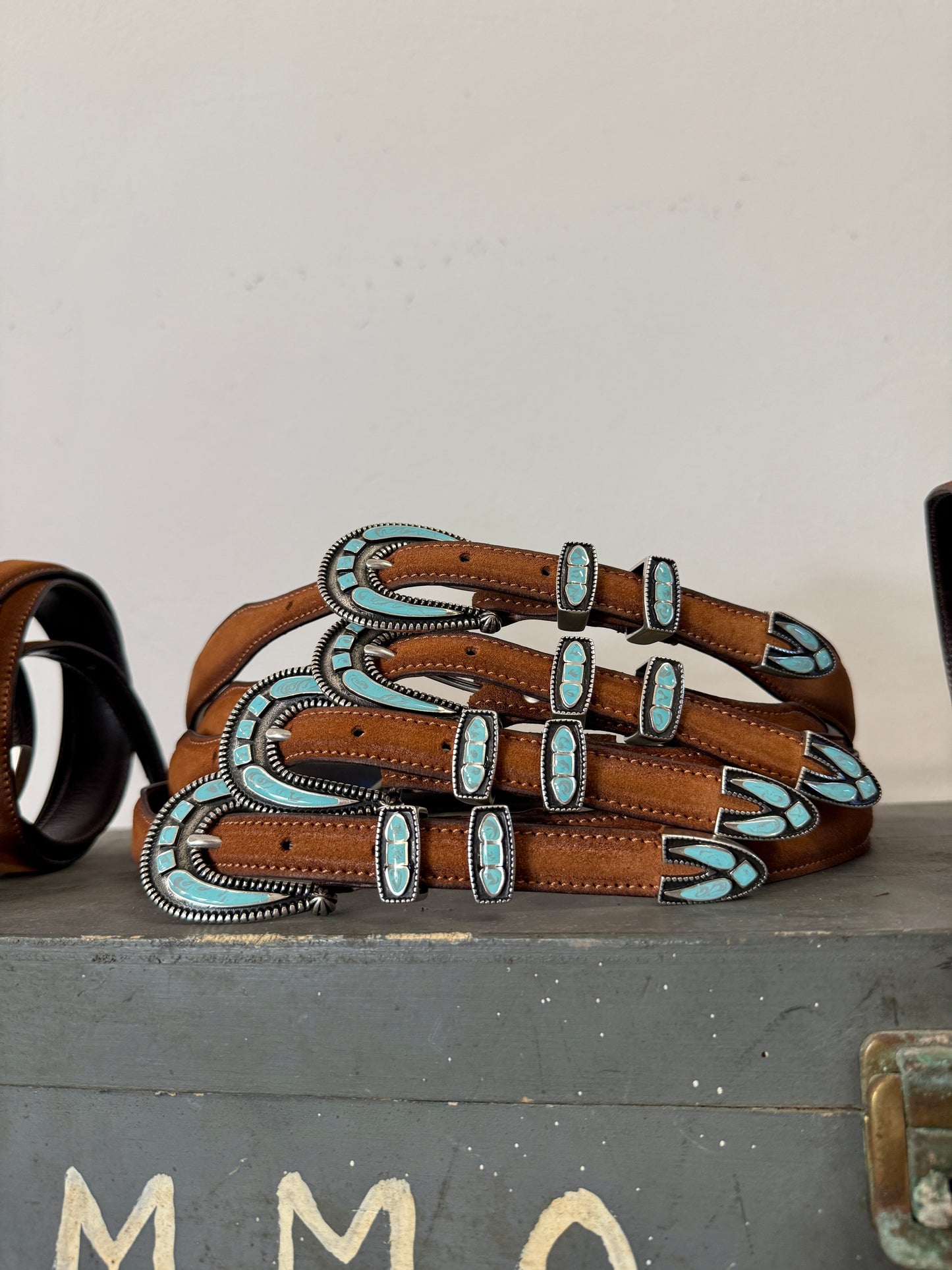 Western Suede Belt