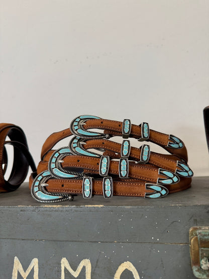 Western Suede Belt